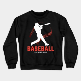 baseball Crewneck Sweatshirt